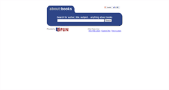 Desktop Screenshot of aboutbooks.info